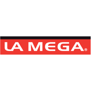 Logo de emisora de radio La Mega